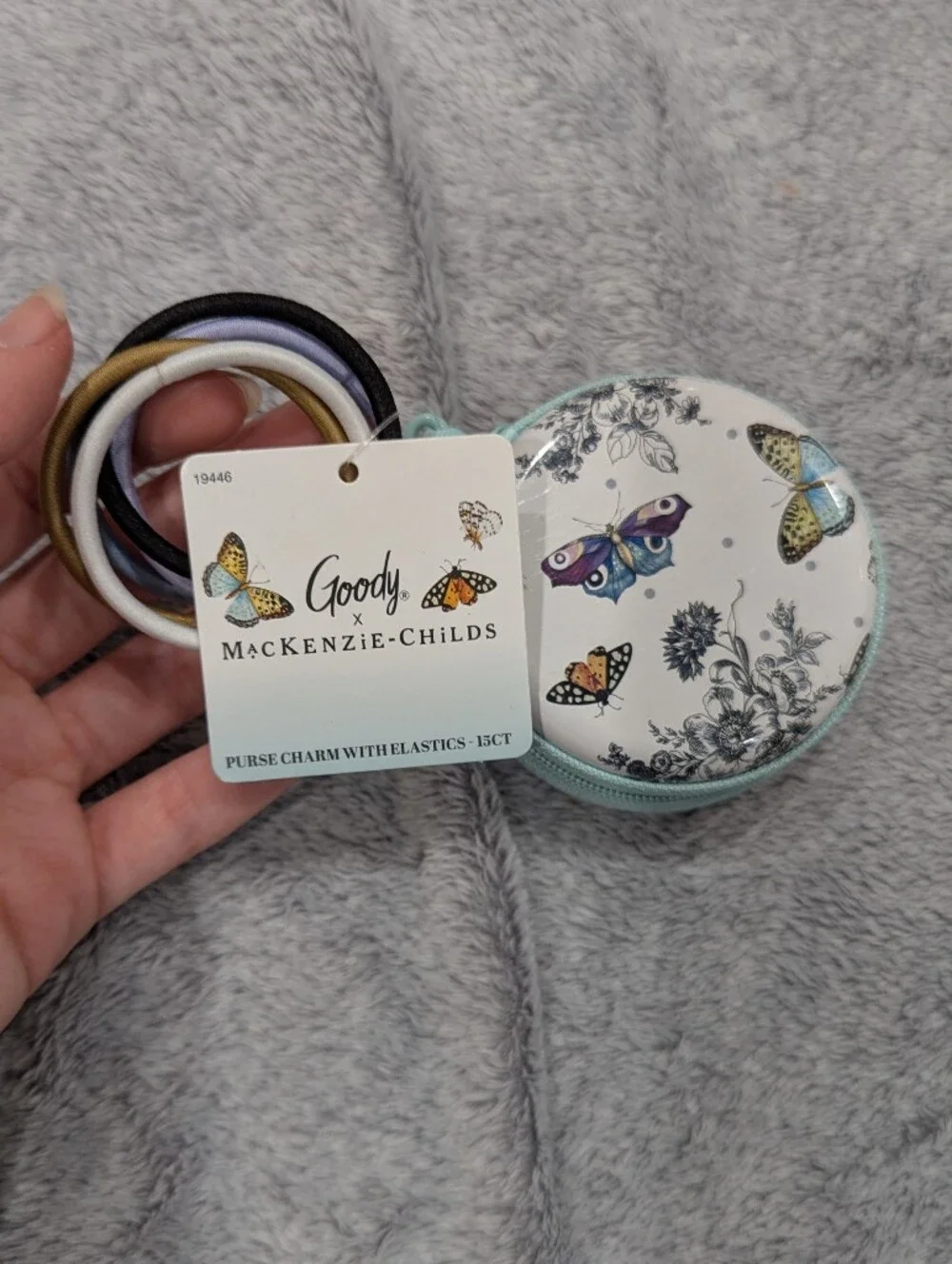 Goody X Mackenzie Childs Purse Charm With Elastics